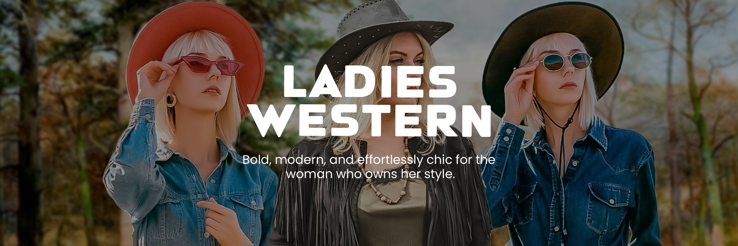 Ladies Western Web Banner's